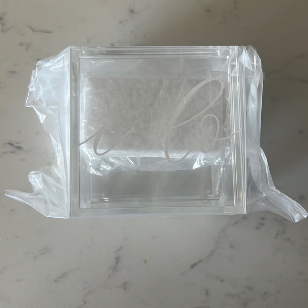 Brand new wedding ring box